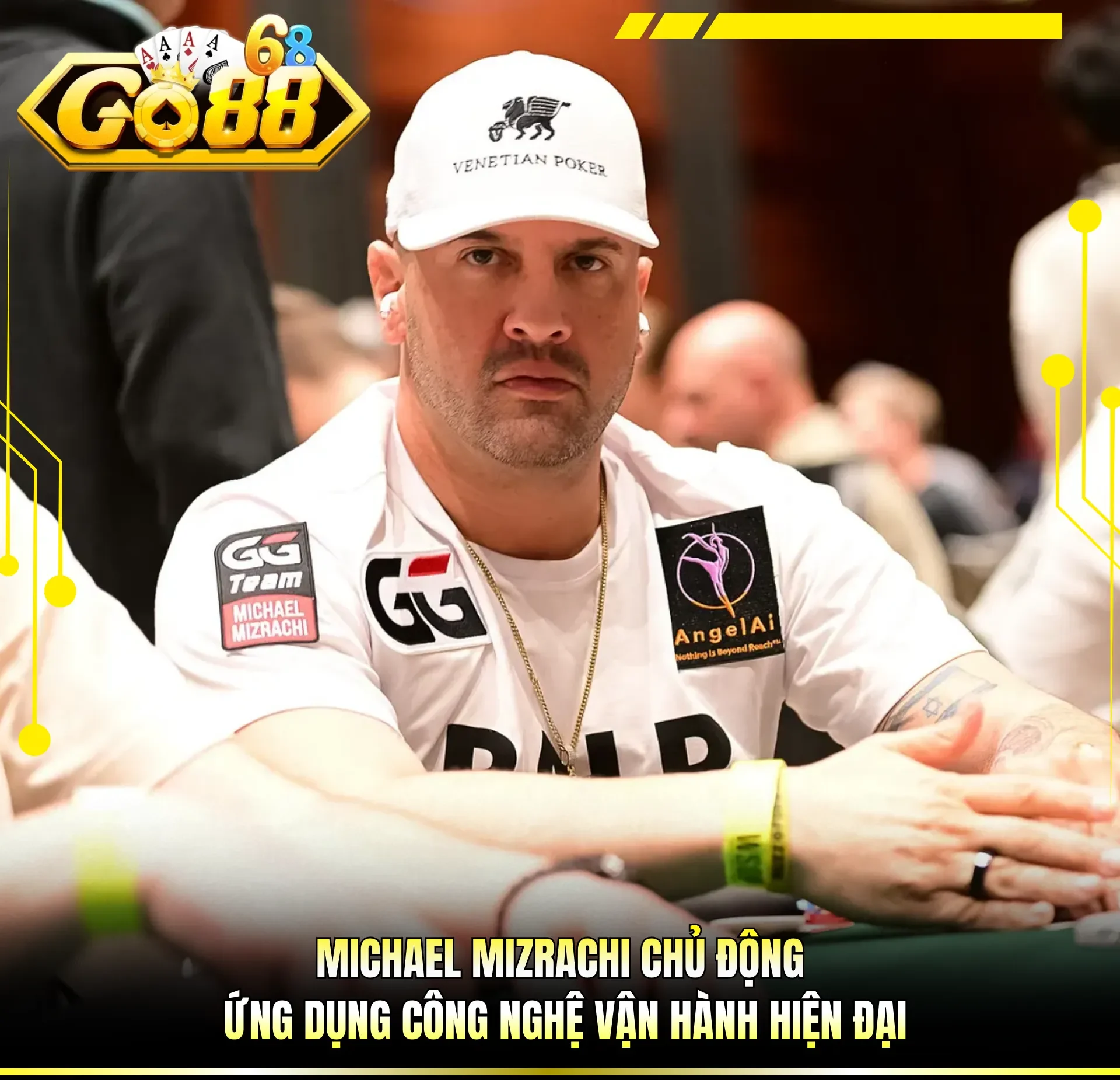 CEO Michael Mizrachi - Hành Trình Xây Dựng Nên Nhà Cái GO88 3 Michael Mizrachi chủ động ứng dụng công nghệ vận hành hiện đại