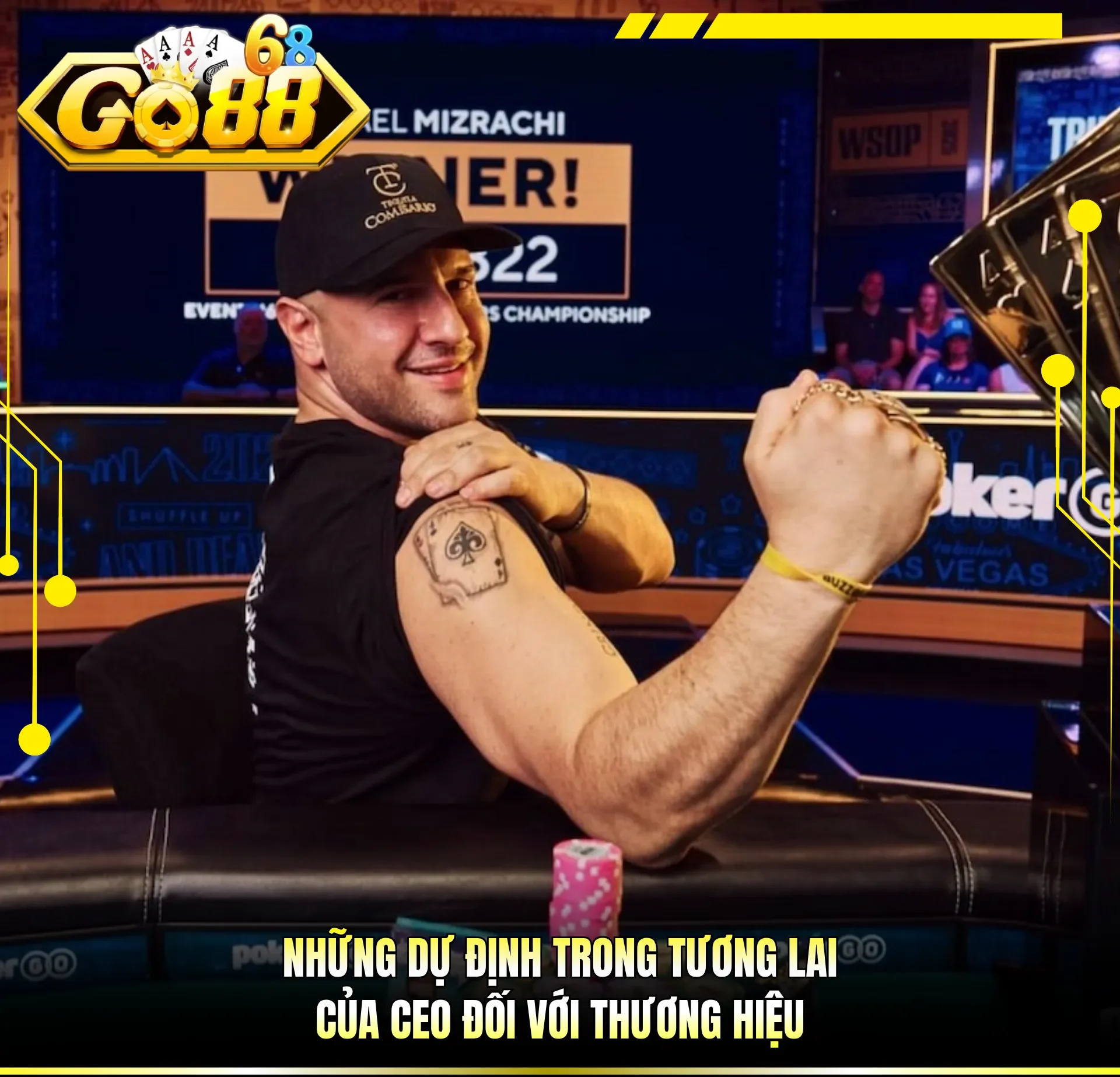 CEO Michael Mizrachi - Hành Trình Xây Dựng Nên Nhà Cái GO88 5 Những dự định trong tương lai của CEO đối với thương hiệu