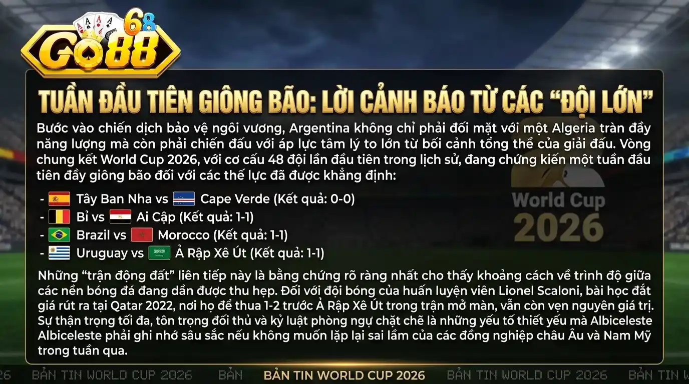 nhan dinh argentina vs algeria 17 6 go88 boi canh tuan dau tien bien dong loi canh bao tu cac ong lon